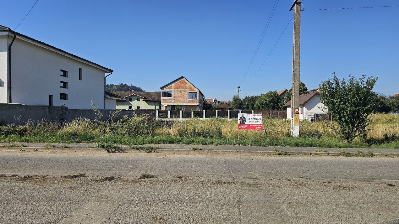 Teren pentru construcții în Cristian, cu potențial imens
