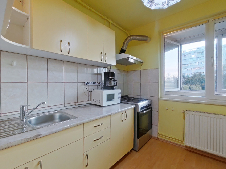 REZERVAT - Închiriere apartament 2 camere, mobilat si utilat+ balcon de 11mp 
