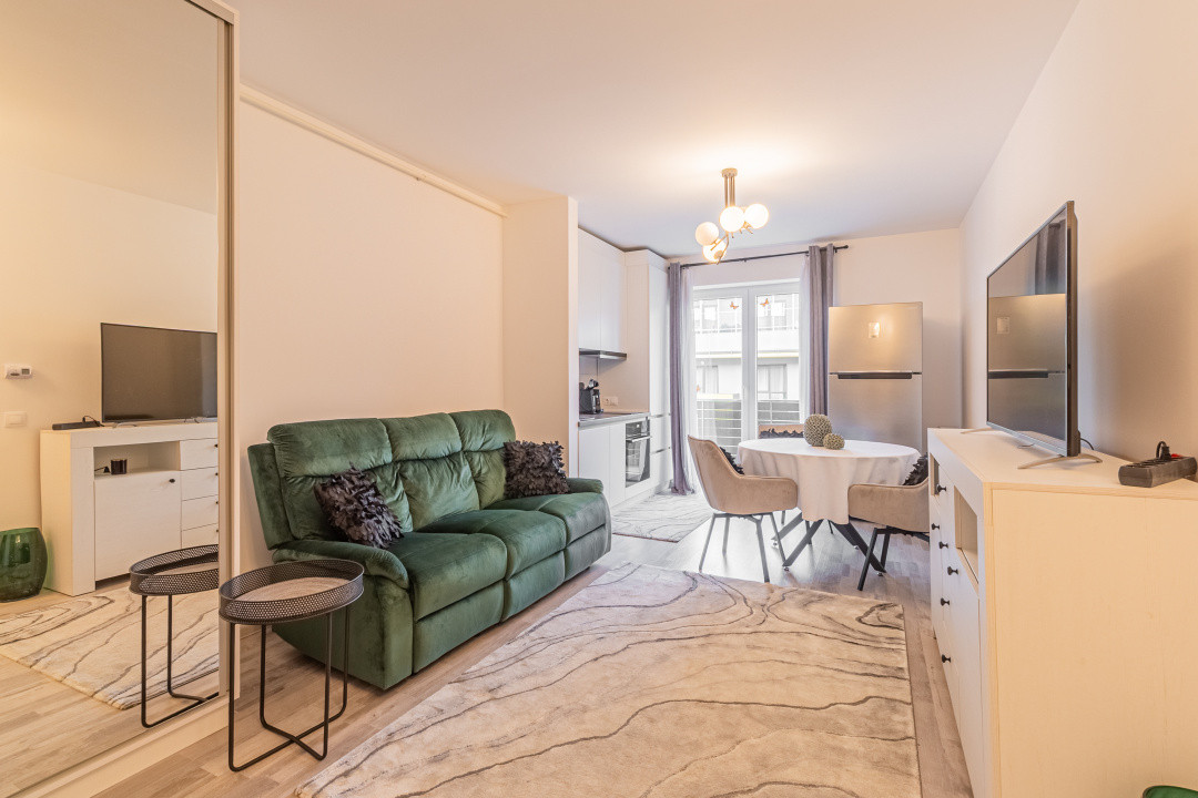 Studio modern și complet mobilat, Avantgarden, comision 0%