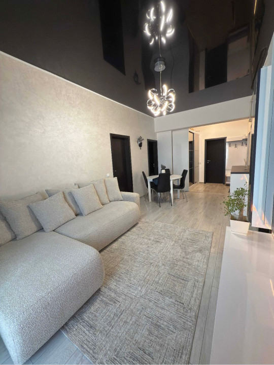 Apartament 3 camere, 66 mp, etaj 8/10, mobilat și utilat, bloc 2020, Nicolina 1