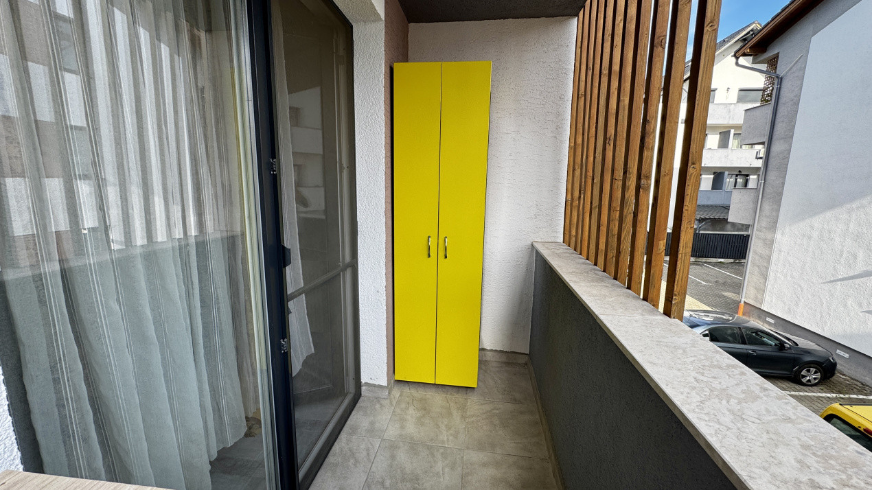 Garsonieră cu balcon și parcare – Cartierul Arhitecților