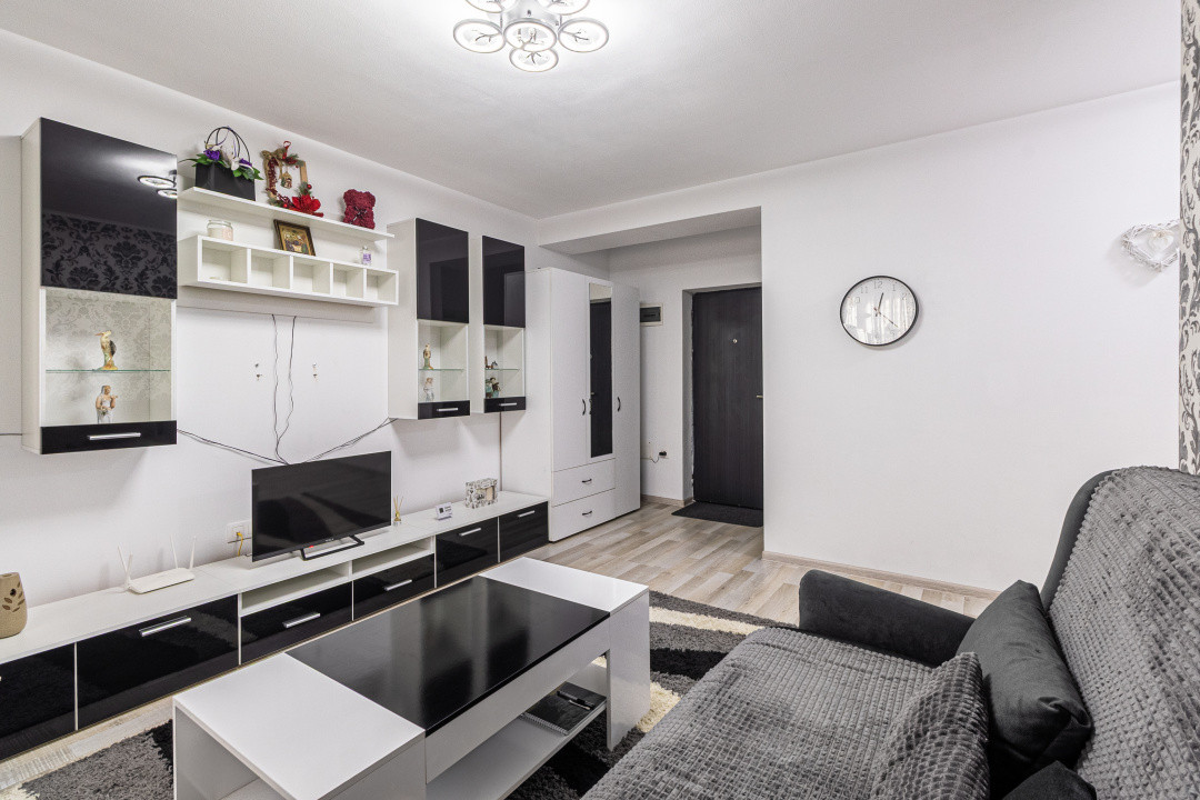 Garsoniera unica in Sanpetru, Brasov– 49 mp cu balcon transformat in spatiu util