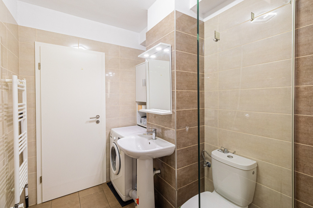 Garsoniera unica in Sanpetru, Brasov– 49 mp cu balcon transformat in spatiu util