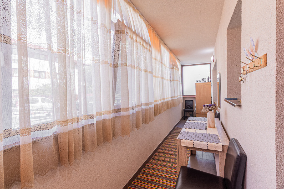 Garsoniera unica in Sanpetru, Brasov– 49 mp cu balcon transformat in spatiu util