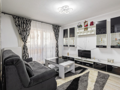 Garsoniera unica in Sanpetru, Brasov– 49 mp cu balcon transformat in spatiu util