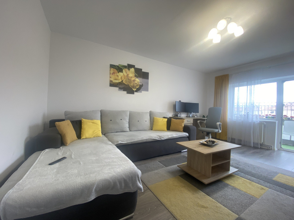 Apartament 3 camere vanzare Mobilat Utilat 76mpu zona Strand Sibiu