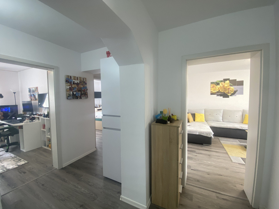 Apartament 3 camere vanzare Mobilat Utilat 76mpu zona Strand Sibiu