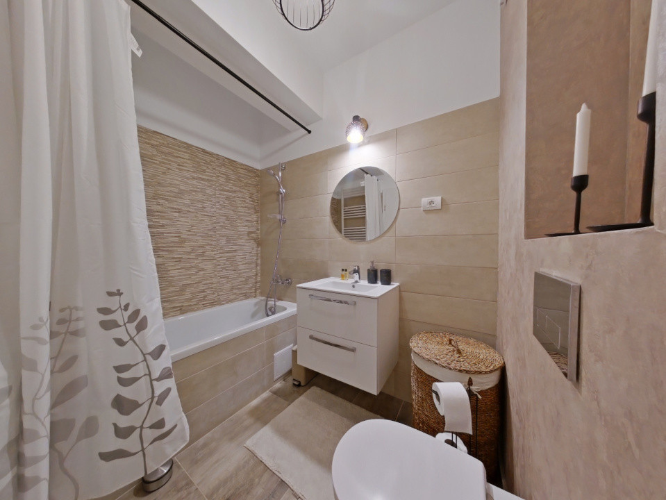 Închiriere apartament 2 camere, mobilat și utilat - Transilvania Residence