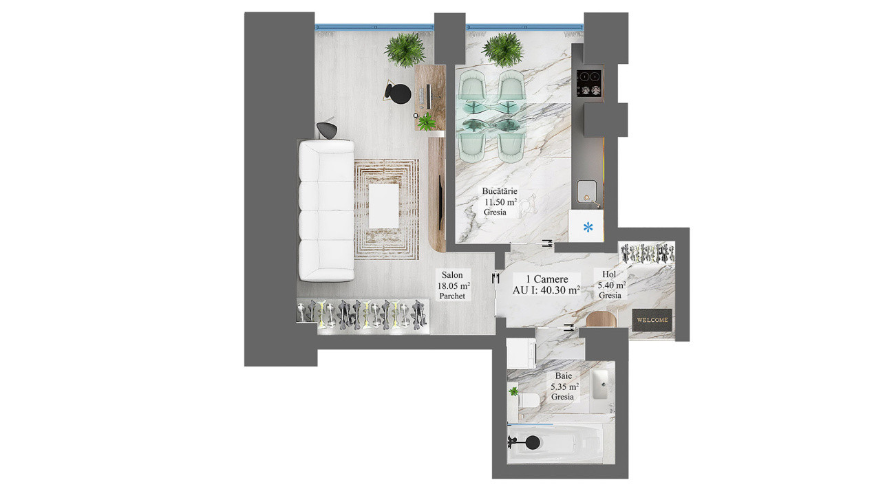 Carpathia Residence – Apartment 1 camera