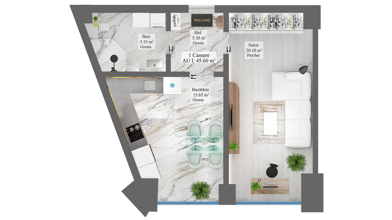 Carpathia Residence – Apartment 1 camera