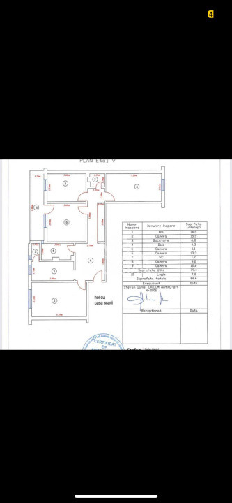 Apartament de vanzare 4 camere