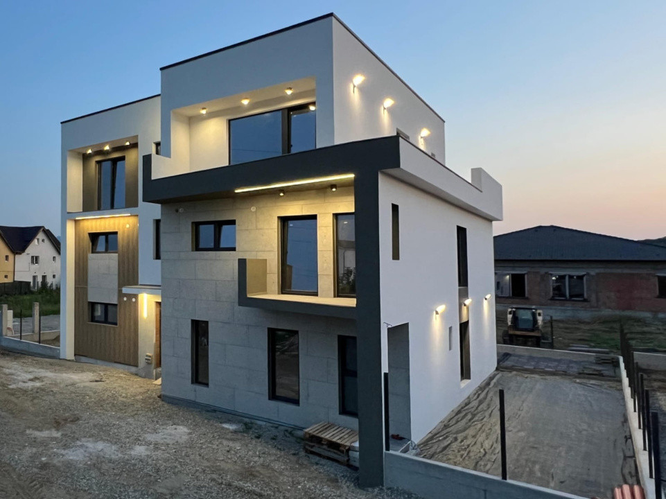 Apartament premium modern 4 camere 4 bai - teren de 200mp Arhitectilor