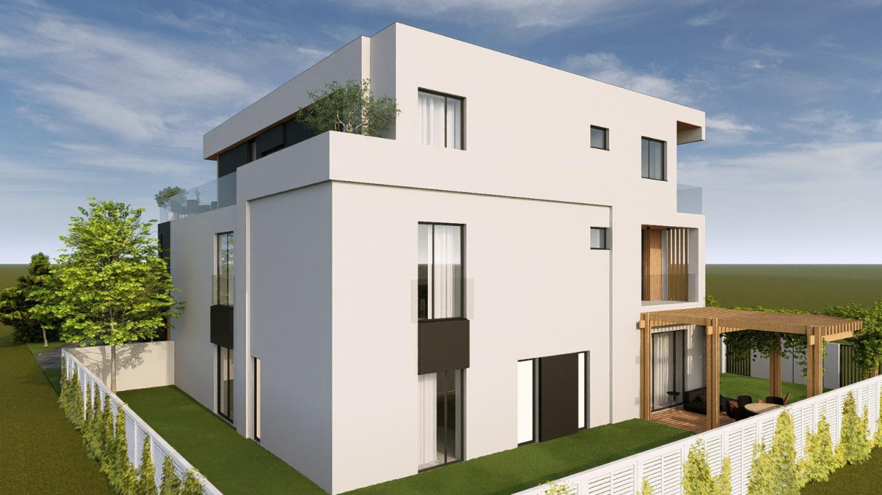 Apartament 4 camere 149mp utili ultrafinisat teren 200mp Arhitectilor