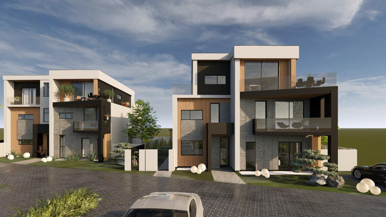 Penthouse 4 camere etaj 2 un apartament cu terasa zona Arhitectilor
