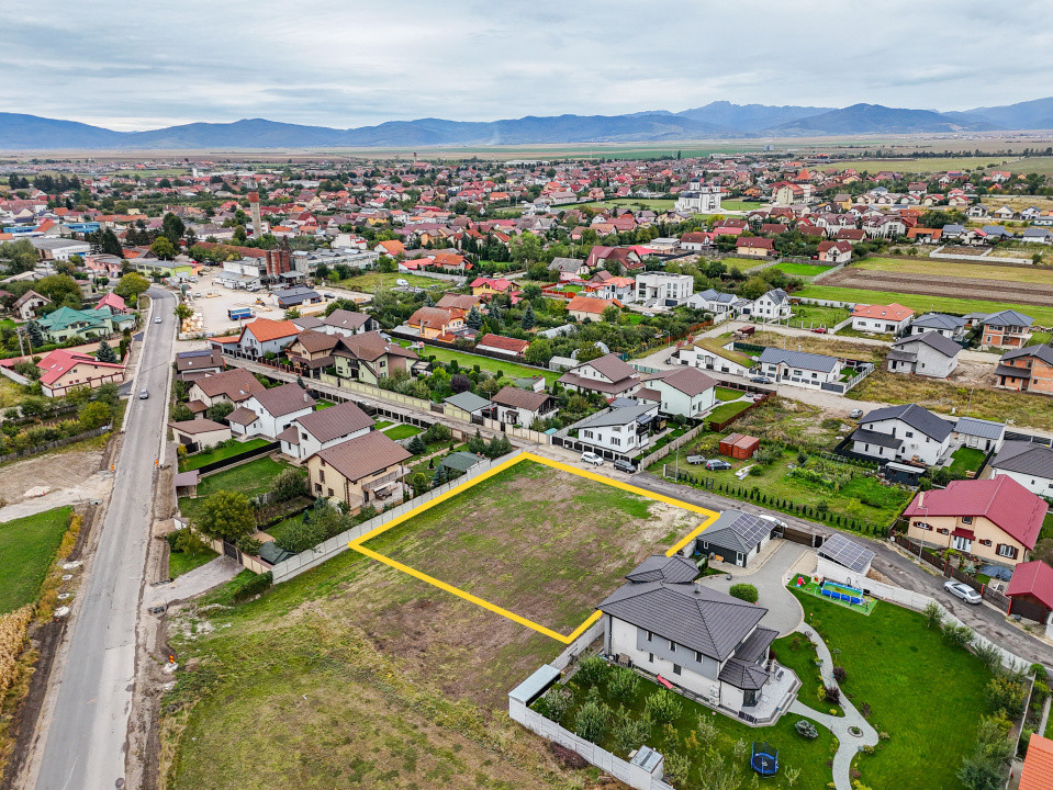 Teren cu potential, Hărman, toate utilitatile, zona rezidentiala, Comision 0%
