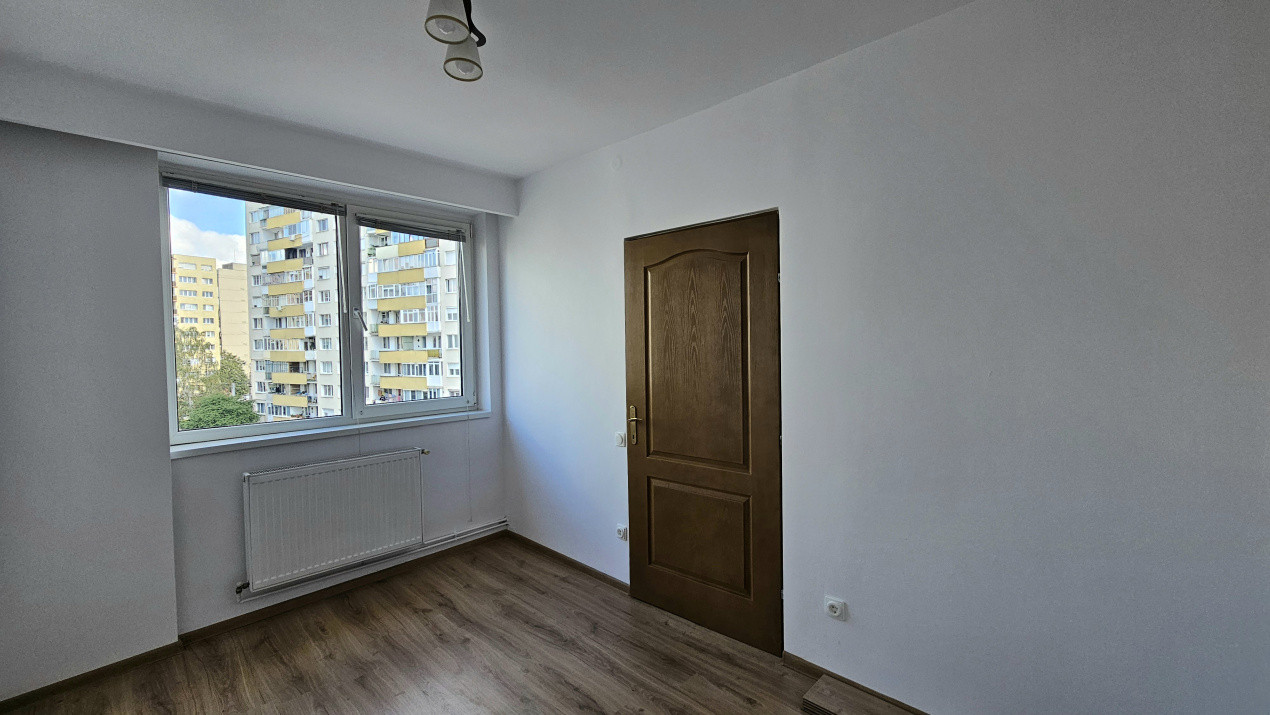 Apartament 2 camere cu geam la baie, 38,6 mpu, renovat 2025, Scoala nr. 6  Sibiu