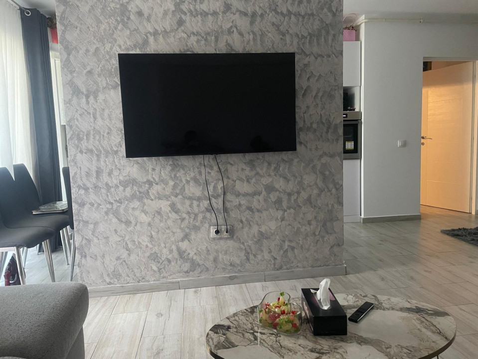 Apartament 2 camere | 56+12 mp | Parcare privata | Complex 2018 | Mobilat,utilat