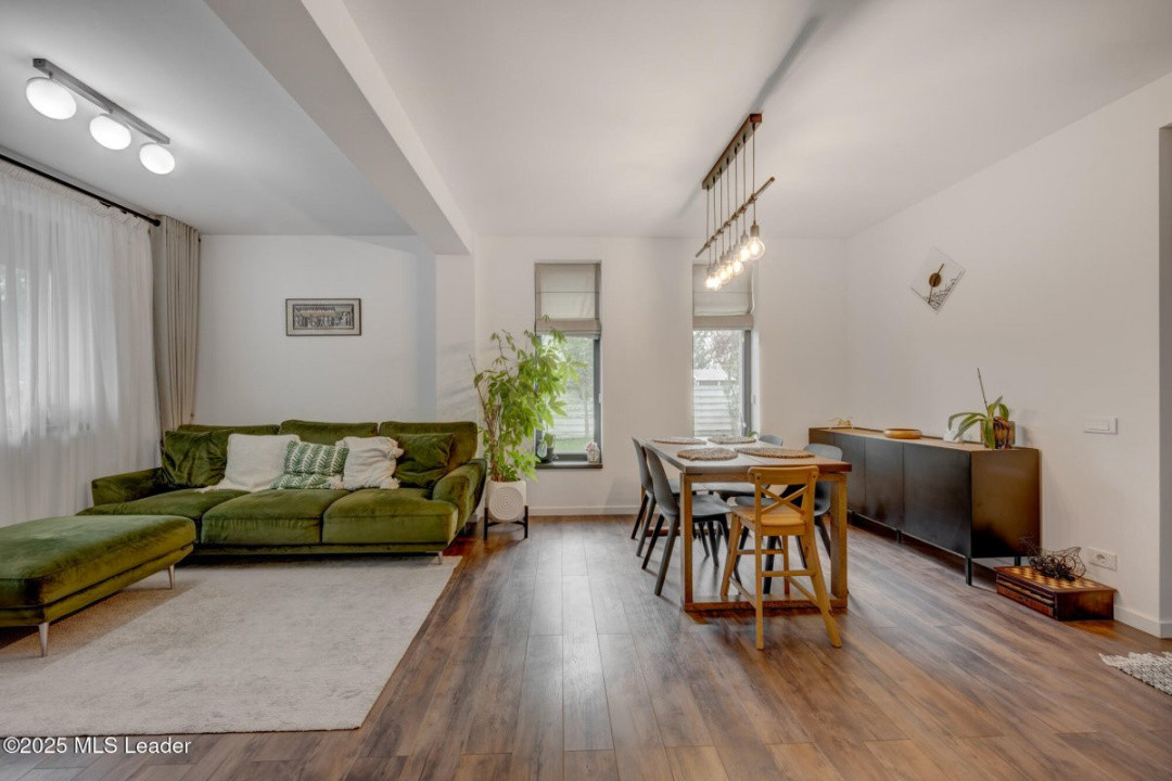 Casă modernă 4 camere,141m,living generos, curte verde, Tunari