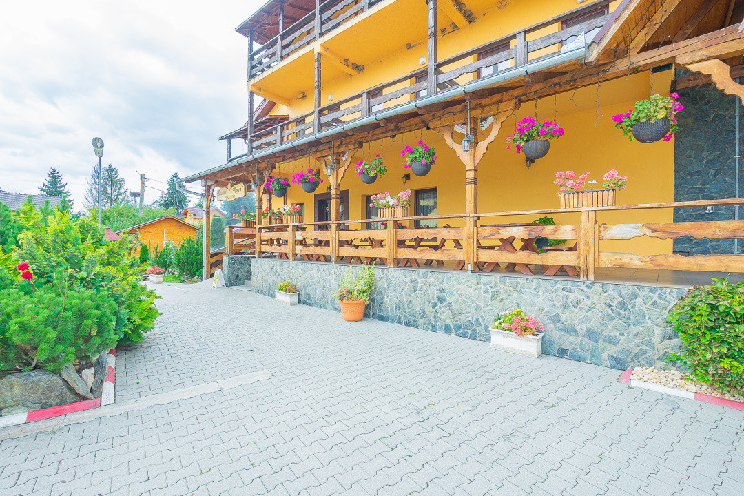 Pensiune cu restaurant, terasa, 14 camere, oportunitate de investitie turistica