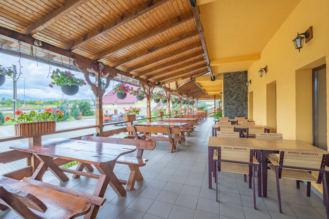 Afacere la cheie, pensiune-restaurant-terasa-14 unitati de cazare-Transfagarasan