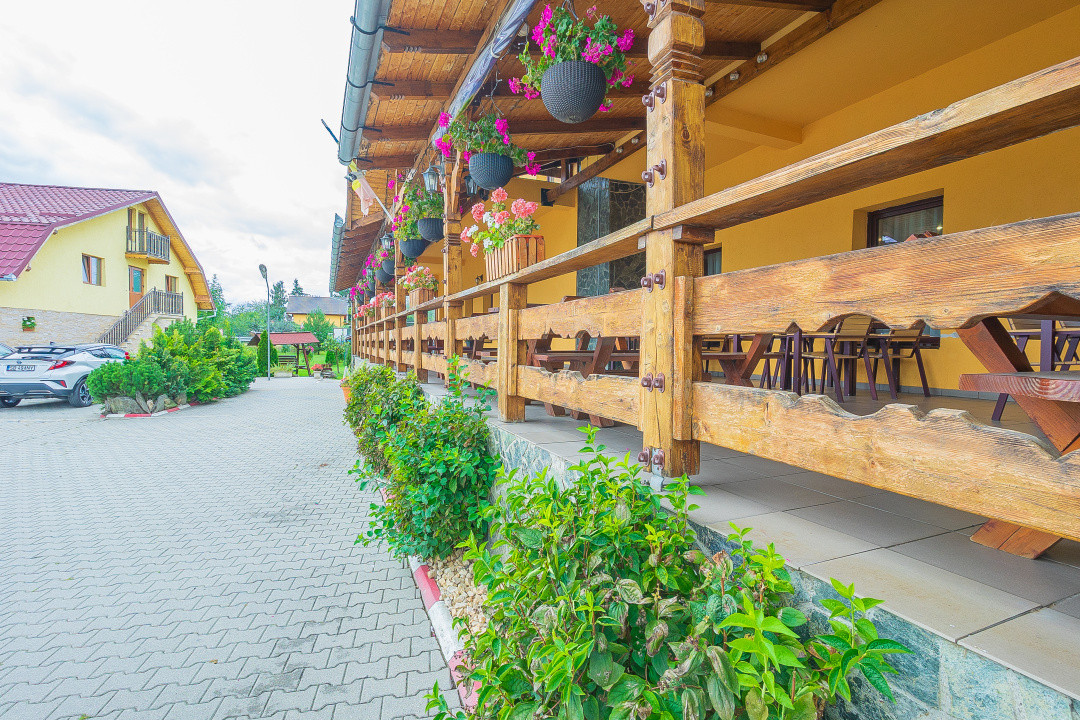 Afacere la cheie, pensiune-restaurant-terasa-14 unitati de cazare-Transfagarasan