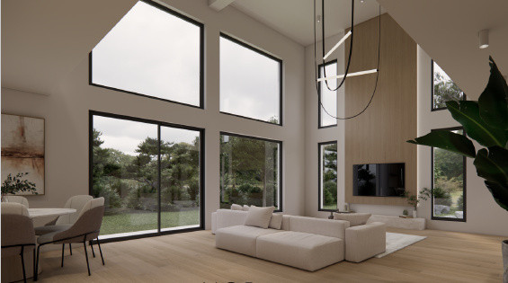 Casă single de lux cu design premium, teren 554 mp – Șelimbăr, Strada Unirii
