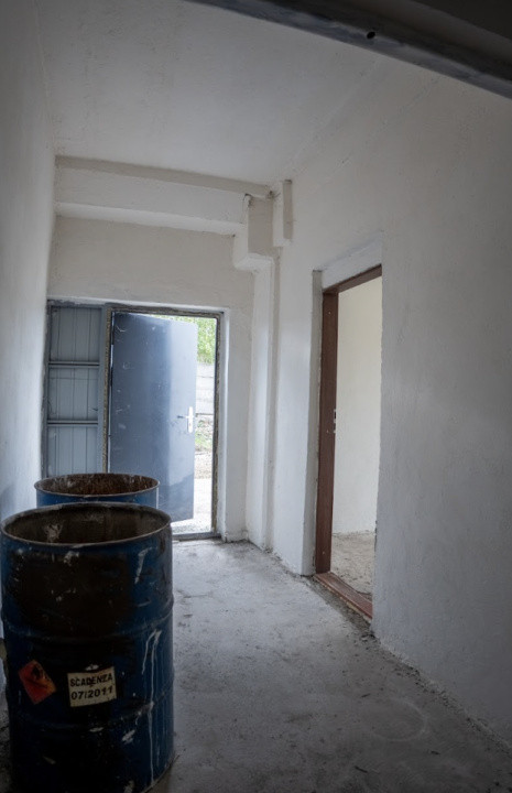 Hală industrială P+E de vânzare în Toplița – 628 mp construiți, structură beton 