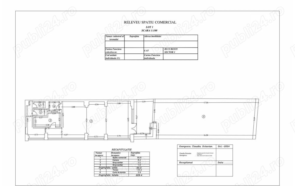 Spatiul Comercial Parter Aviatorilor sector 1