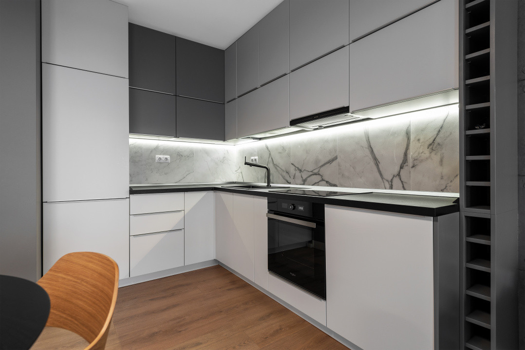 Apartament 2 camere cu terasă de 34 mp, parcare subterana– Plopilor