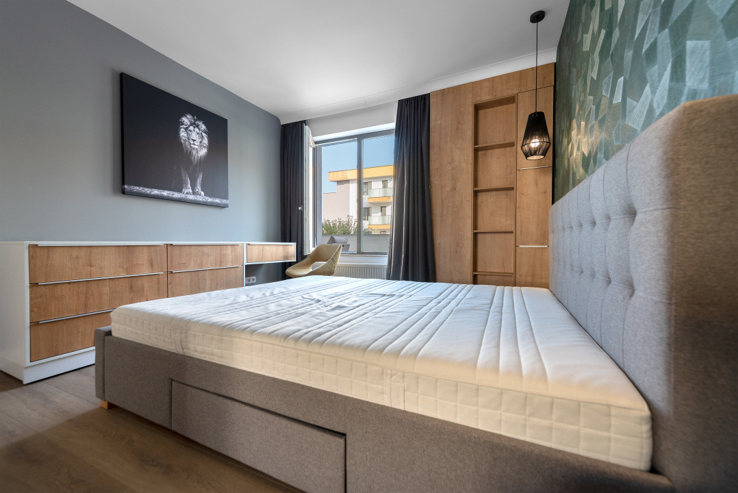 Apartament 2 camere cu terasă de 34 mp, parcare subterana– Plopilor