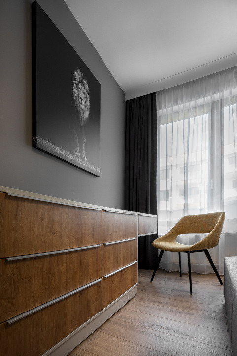 Apartament 2 camere cu terasă de 34 mp, parcare subterana– Plopilor