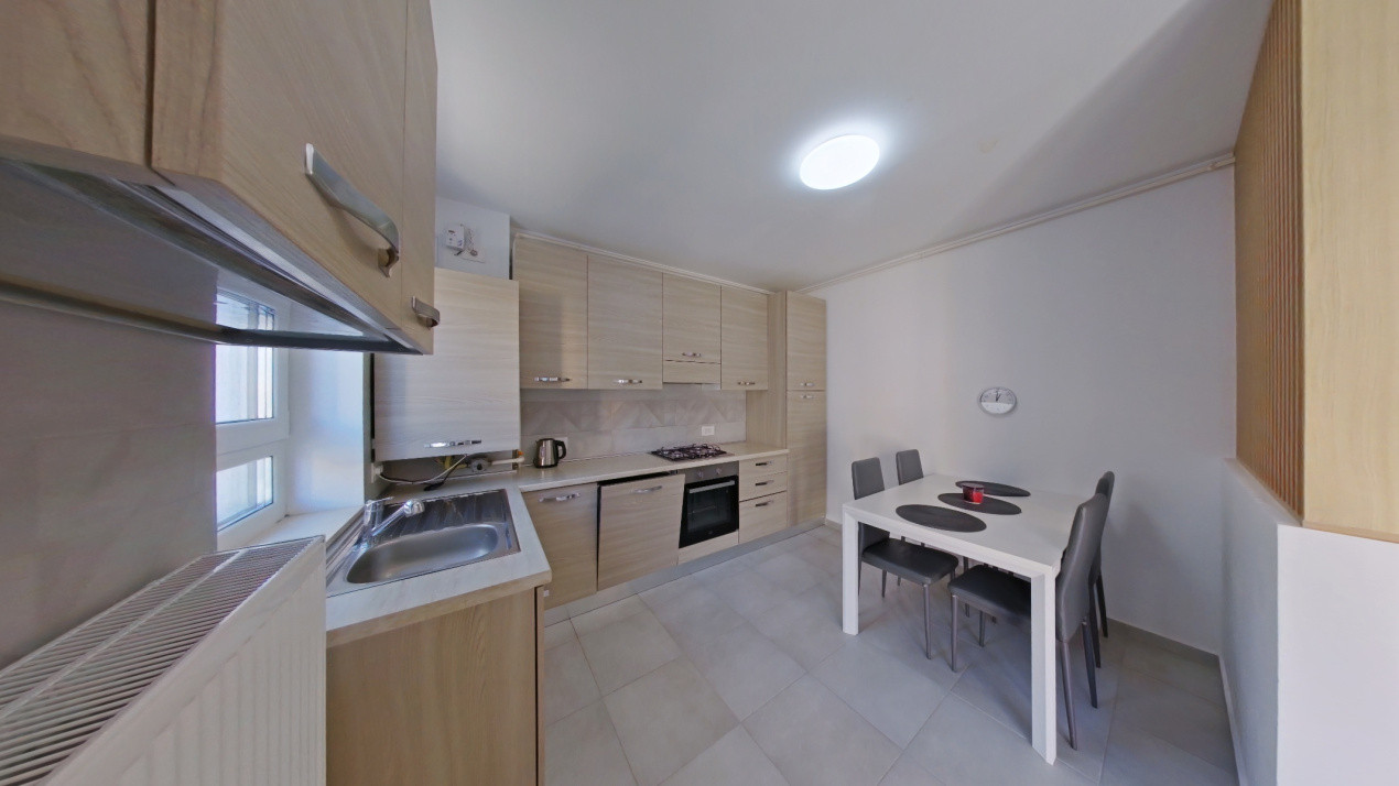 Apartament decomandat, 3 camere, modern – Tractorul