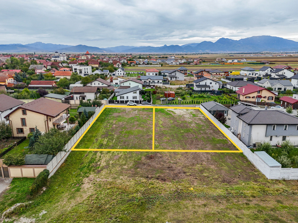 REZERVAT!! Teren de vânzare, Harman, zona centrala, intravilan, Comision0%