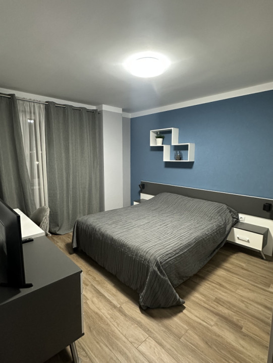 Apartament 2 camere, bucătărie separata, complet mobilat și utilat 