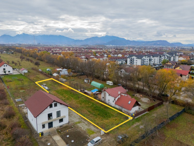 Teren intravilan Sânpetru, 1039 mp, str. Mărului – Comision 0%