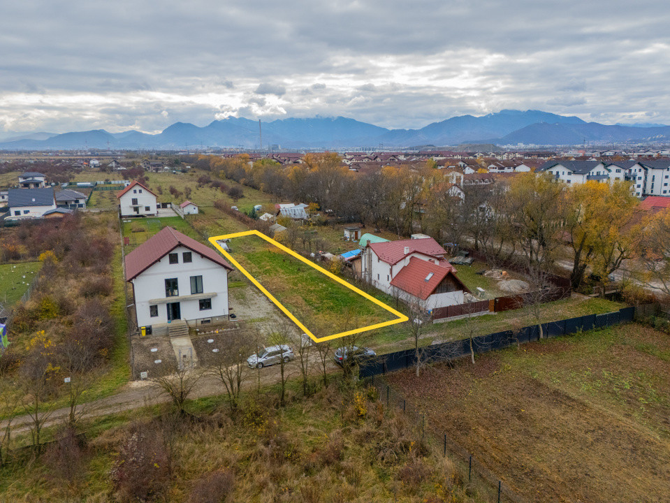 Teren intravilan Sânpetru, 1039 mp, str. Mărului – Comision 0%