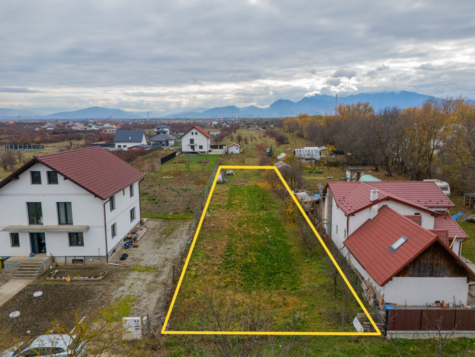 Teren intravilan Sânpetru, 1039 mp, str. Mărului – Comision 0%