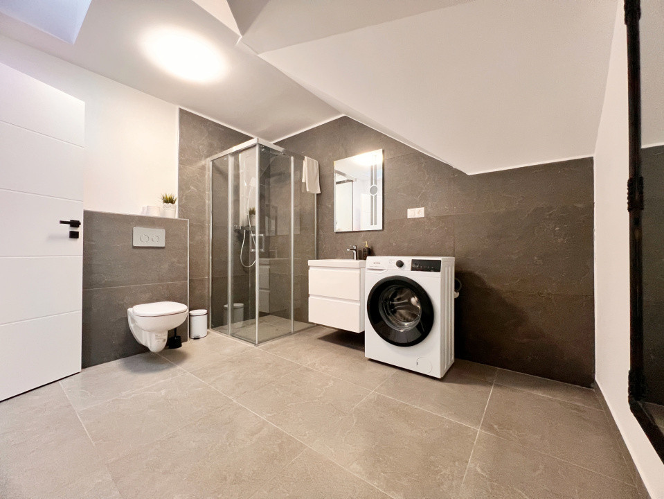 Ap. modern cu 3 cam. complet mobilat si utilat+loc de parcare-Kaufland