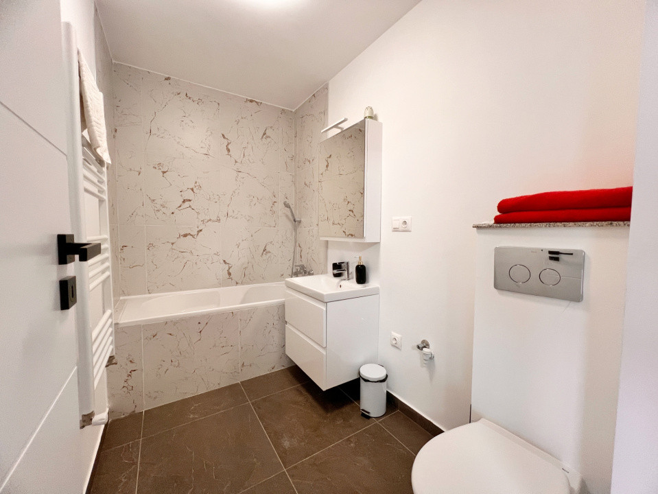 Ap. modern cu 3 cam. complet mobilat si utilat+loc de parcare-Kaufland