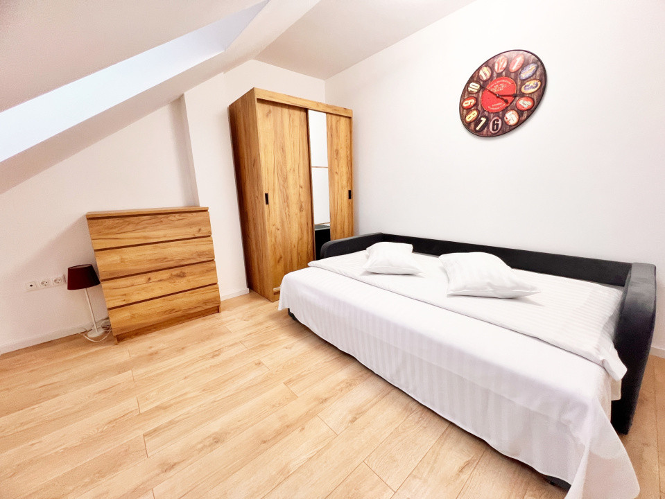 Ap. modern cu 3 cam. complet mobilat si utilat+loc de parcare-Kaufland