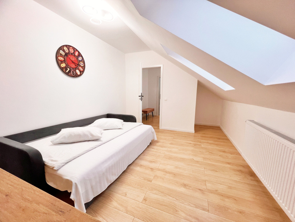 Ap. modern cu 3 cam. complet mobilat si utilat+loc de parcare-Kaufland