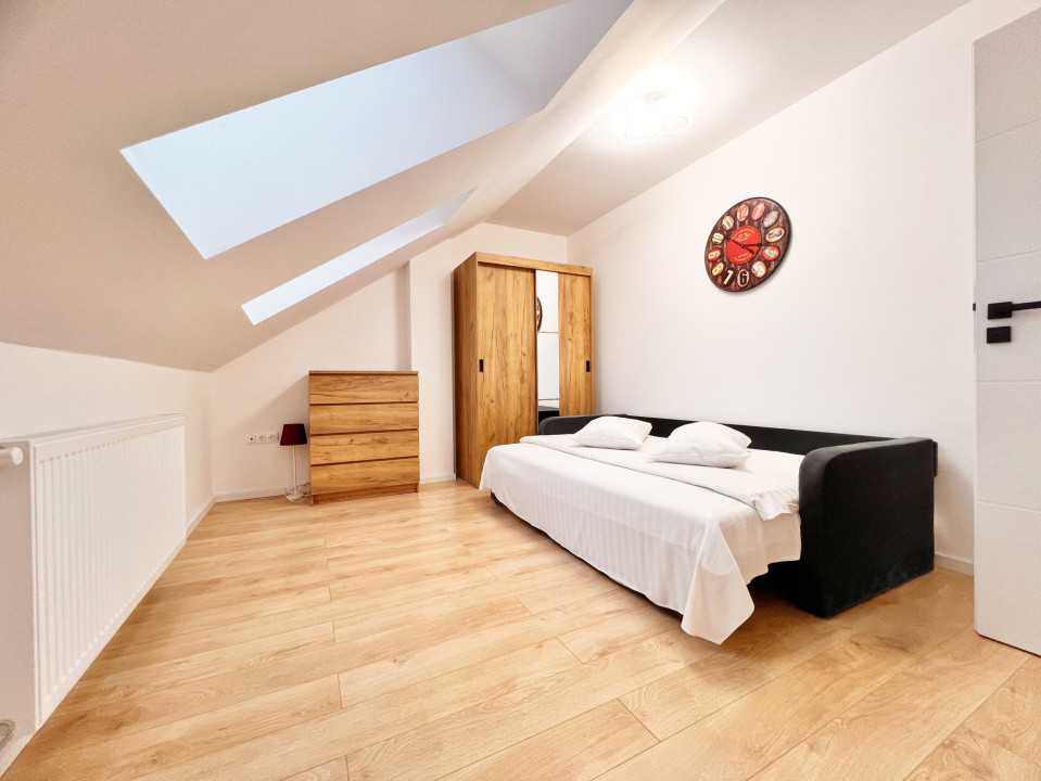 Ap. modern cu 3 cam. complet mobilat si utilat+loc de parcare-Kaufland