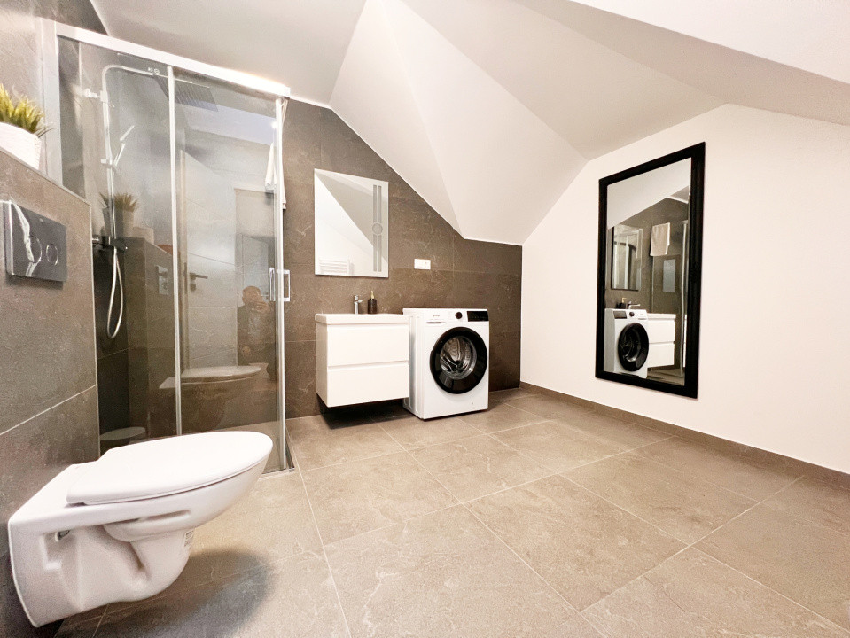 Ap. modern cu 3 cam. complet mobilat si utilat+loc de parcare-Kaufland