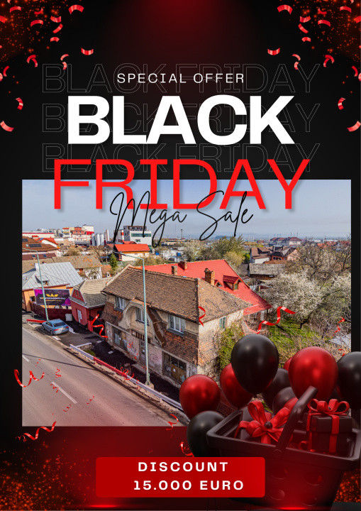BLACK FRIDAY! Casă în oraș, 187 mp utili, teren 900 mp | COMISION 0%