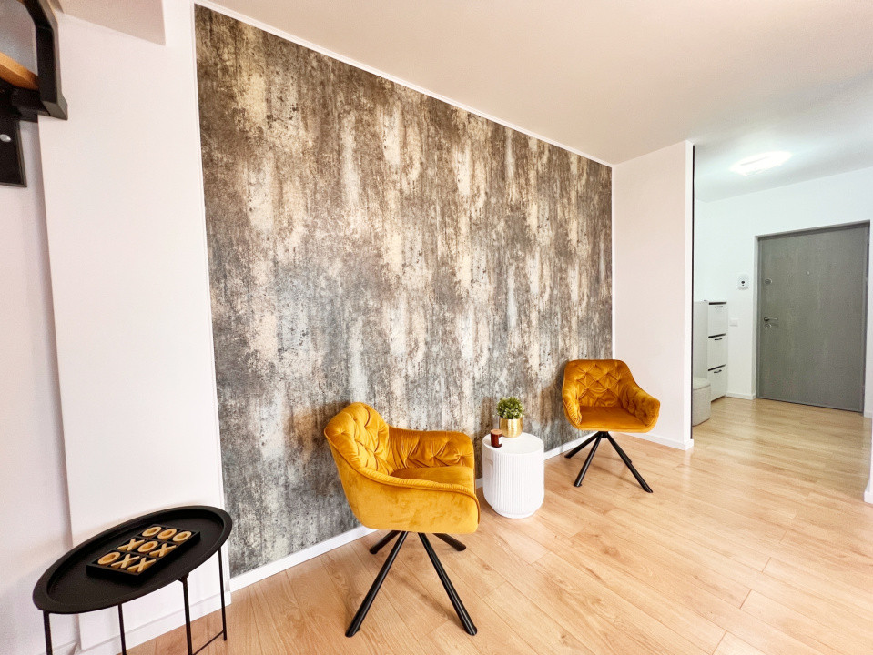 Ap. modern cu 3 cam. complet mobilat și utilat, două băi+loc de parcare