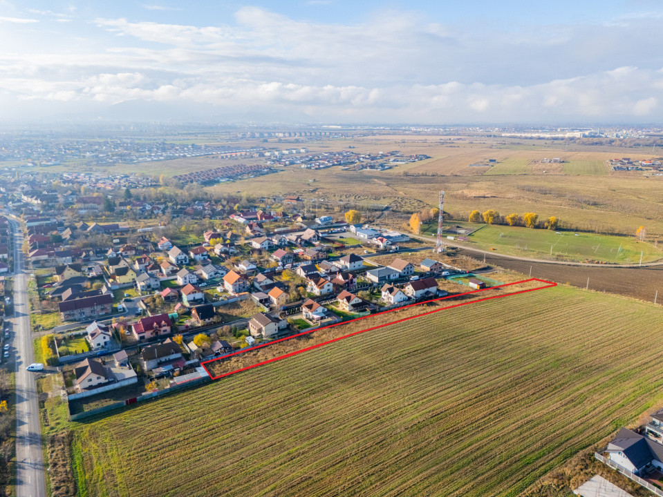 Teren 3.288 mp cu Potențial Rezidențial, Sânpetru, Brașov