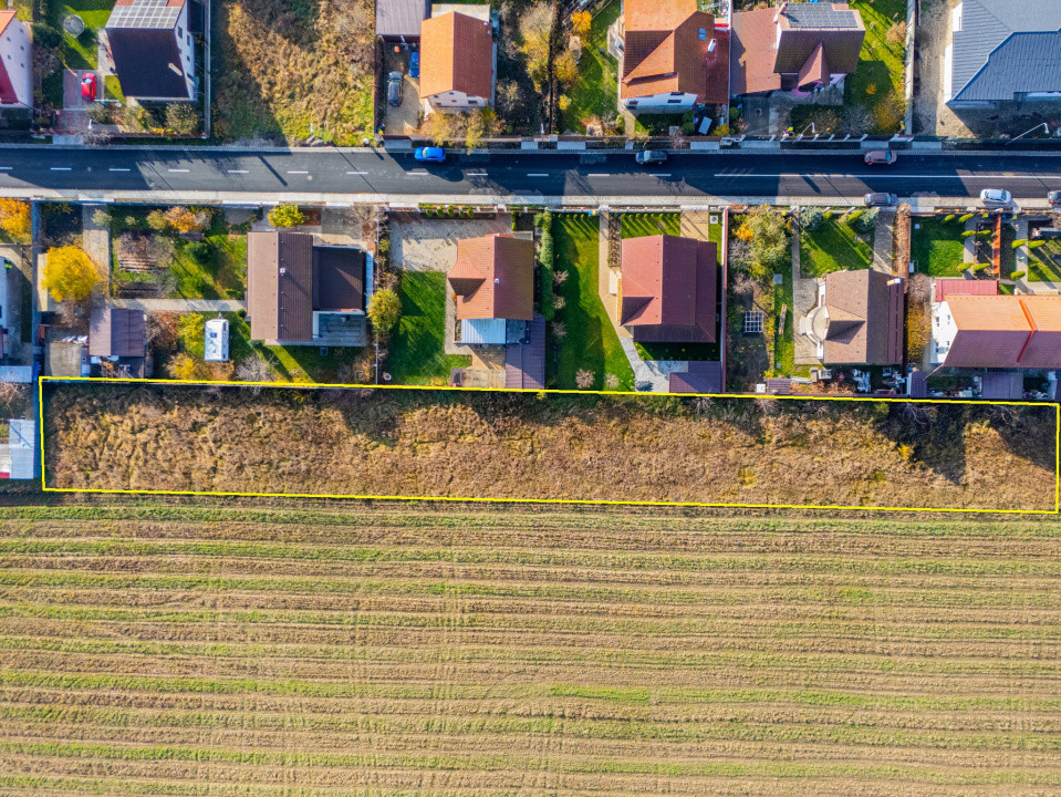 Teren 3.288 mp cu Potențial Rezidențial, Sânpetru, Brașov