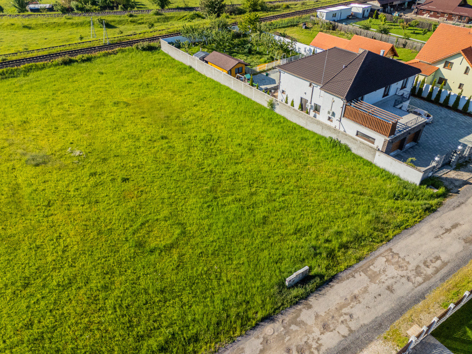 Teren pentru construcții în Cristian, cu potențial imens