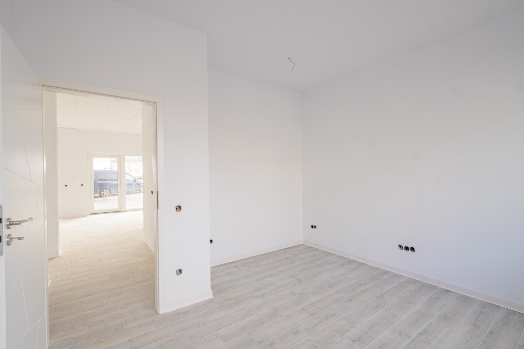 Spațiu finisat, 2 intrări, parcare – Doamna Stanca–Dedeman, disponibil acum