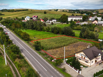 Teren Intravilan de 2451 MP - Bunesti, Suceava